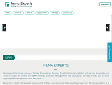 Tablet Screenshot of femaexperts.com
